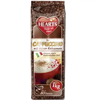 Капучино HEARTS mit feiner kakaonote 1кг