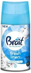 Товар Змінний балон для автоматичного ароматизатора повітря Brait Fresh Linen 250мл