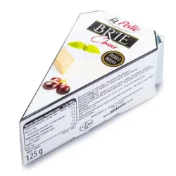 Товар Сир із білою цвіллю Mlekpol La Polle Brie Classic Брі класичний мякий 125г