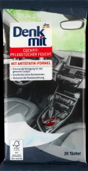 Товар Вологі серветки для догляду за автомобілем Denkmit Reinigungstucher fur Autopflege 20шт