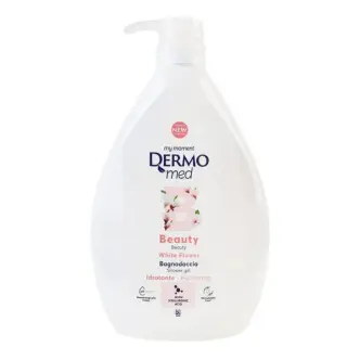 Гель для душа DermoMed Shower Gel Beaty White Flower біла квітка 1000мл