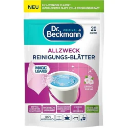 Товар Серветки для прибирання підлоги розчинні Dr. Beckmann Magic Leaves Summer Spring Fresh весняна свіжість 20шт