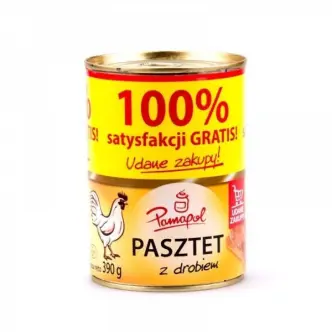 Паштет Pamapol зі смаком курки 390г