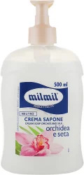 Товар Рідке крем-мило з дозатором MilMil Orchid and Silk Орхідея та шовк 500мл