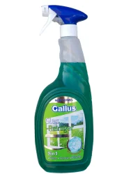 Товар Засіб для чищення вікон та дзеркал спрей Gallus Glas-Reiniger Glass&Mirror Cleaner 3в1 зелений 1000мл