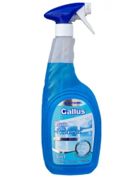 Товар Засіб для чищення вікон та дзеркал спрей Gallus Glas-Reiniger Glass&Mirror Cleaner 3в1 синій 1000мл