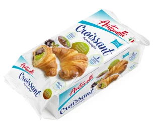 Товар Круасан з листового тіста Antonelli Croissant Classic Pistachio&Chocolate 5шт фісташково шоколадний крем 225г