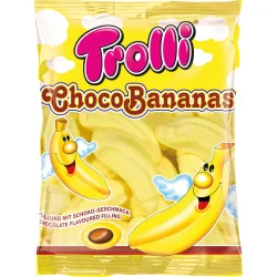 Товар Зефір Trolli Choco Bananas Marshmallow Банани з какао маршмелоу 150г