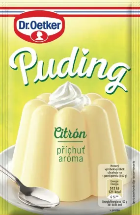 Пудинг порошок Dr Oetker Citron krem лимонний крем 38г