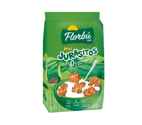 Товар Печиво без цукру Florbu Mini Dinosaurs міні динозаври 400г