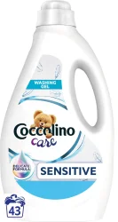 Товар Гель для Делікатного прання універсальний Coccolino Care Sensitive для кольорової та білої білизни 1720мл
