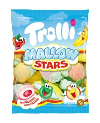 Товар Зефір Trolli Mallow Stars Marshmallow маршмелоу у формі іграшкових фруктів 150г