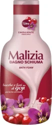 Товар Гель-піна для душу та ванни Релаксуюча Malizia Bagno Schiuma Bath Foam Emolliente Fiori Goji Малізія Помякшувальна Квіти Годжі 1л