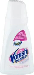 Товар Плямовивідник Відбілювач для Білого Vanish Oxi Action White Ваніш Дія Оксі рідкий для світлих з Дозатором без хлору 1000мл