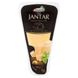 Товар Сир твердий кусковий Mlekpol Jantar Premium Cheese Янтар преміум 200г
