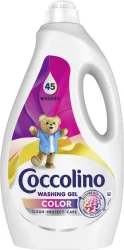 Товар Гель для Кольорового прання Coccolino Washing Gel Color Protection Active Clean Care Коколіно Актив Захист Кольорів 45прань 1800мл