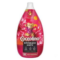 Товар Ополіскувач для білизни Coccolino Ultimate Care Fuchsia Passion Pro-Fibre tech Кокколіно пристрасть Фуксії Ультра 58прань 870мл