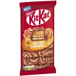 Товар Шоколадна плитка Сендвіч KitKat Salted Caramel Bar КітКат Вафлі Солона карамель з Какао кремом 99г