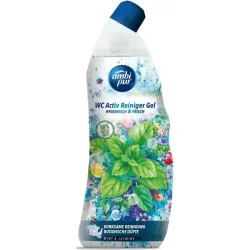 Товар Засіб для чищення унітазу Гель Ambi Pur WC Active Reiniger Gel Hygienisch&Frisch Botanical Fragrances Амбіпур Мята Жасмін 750мл