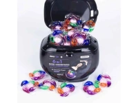 Парфумовані капсули з гранулами для Прання WellMe Black 6в1 Super-concentrated Clean Laundry Pods Велмі для Чорних речей 40шт