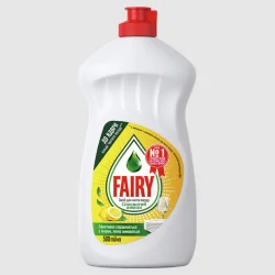 Товар Засіб Гель для миття посуду Fairy Juicy Lemon Фейрі Соковитий лимон ефективний антижир 500мл