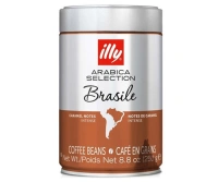 Кава зернова Illy Arabica Selection Brasile Caramel notes Bold Coffebeans Іллі Арабіка Бразилія ноти Карамелі метал Банка 250г