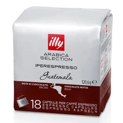Товар Кава мелена в Капсулах Illy Arabica Selection Guatemala IperEspresso Chocolate notes Іллі Арабіка Шоколадні ноти 18шт 120г