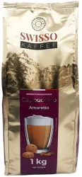 Товар Капучіно розчинний Swisso cappuchino Amaretto Instant KaffeeGetrank Coffee Свіссо крем Амаретто 80порцій Пакет 1кг