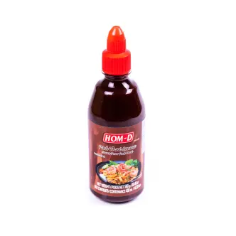 Соус Пад-Таї мікс з Дозатором Hom-D pad Thai Pour Sause Хом-Д суміш соусів з устричного та соєвого Чорний Пляшка 580г