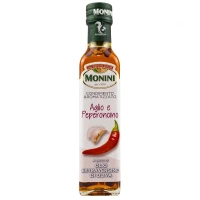 Оливкова олія Ароматизована приправа Monini Aglio e Peperoncino Extra Vergine Olio di Oliva Моніні холодний віджим з Пепероні 1л
