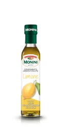 Товар Оливкова олія Ароматизована приправа Monini Limone Extra Vergine Olio di Oliva Моніні Перший холодний віджим з Лимоном 250мл