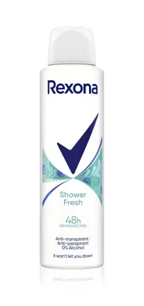 Жіночий аерозоль Антиперспірант Спрей Rexona Shower Fresh White Flowers 48h Рексона Cвіжість Душу Білі квіти 150мл