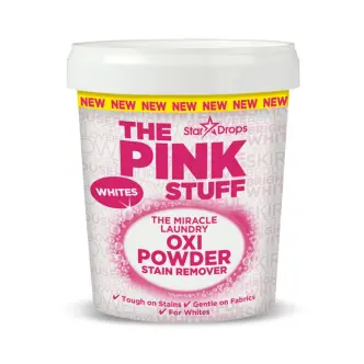 Плямовивідник Кисневий порошок для Білого StarDrops the Pink Stuff Oxi powder Stain Remover Пінк Універсальний рожевий Відро 1кг