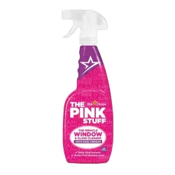Товар Засіб для чищення Вікон Дзеркал та Скла Спрей The Pink Stuff Miracle Windows&Glass Rose Vinegar Cleaner Пінк з рожевим Оцтом 750мл