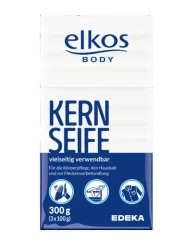 Товар Мило Господарське Універсальне Edeka Elkos body Kern Seife vielseitig Verwendbar Едека від плям та бруду Кускове 3шт 300г