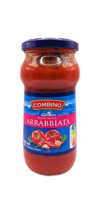 Соус Арабьятта Combino Arrabbiata Pasta Sause Комбіно до макарон томатний з гострим перцем склобаночка 400мл