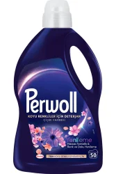 Товар Гель для прання Чорних та темних тканин Perwoll Black Detergent Renew Dark Bloom Перволь Відновлення Кольорів 50прань 2750мл