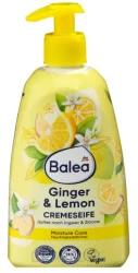 Товар Крем-мило рідке Зволожуюче з Дозатором Balea Ginger&Lemon Cremeseife Moisture Care Балеа з ароматом Імбіря та Лимона 500мл