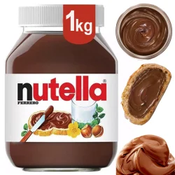 Товар Шоколадна паста Nutella Ferrero Chocolate Hazelnut Нутелла з лісовими горіхами Банка 1кг