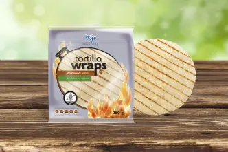 Хлібці Тортилья Пшеничні гріль Dijo Fun&Food Tortilla Wraps Діджо млинці круглі 4шт 250г