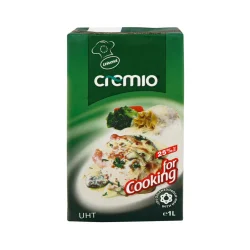 Товар Замінник Вершків на Рослинній основі Cremio Universal for Cooking 25% Креміо Пісний для Приготування іжі 1л