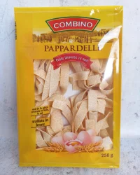 Товар Макарони яєчні Combino Pappardelle paste Fainoase cu oua Комбіно Папарделлі Широкі стрічки Плоскі Паста 250г