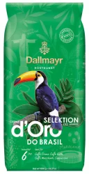 Товар Кава в зернах Dallmayr Crema Selektion dOro do Brasil Делмаір Крема Оро Селекційне Бразильська 1кг