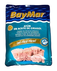Товар Тунець шматочками Baymar tonno all olio Girasol Баймар в соняшниковій олії Бігпак 1000г