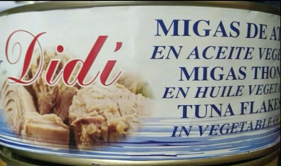 Тунець шматковий Didi migas в олії 900г
