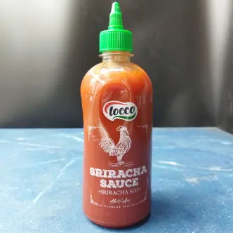Соус Екстра гострий з дозатором Tocco Sriracha Sause Hot Jalapeno Токко Шрірача з халапеньо Червоний 520г