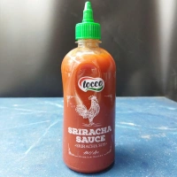 Соус Екстра гострий з дозатором Tocco Sriracha Sause Hot Jalapeno Токко Шрірача з халапеньо Червоний 520г