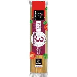 Товар Макарони спагетті Gallo Spaghetti Pasta Fina Tomate 3min Галло Паста з томатами та шпінатом Довгі Швидкого приготування 400г