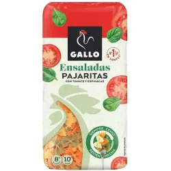 Товар Макарони Бантики Gallo Ensaladas Pajaritas Pasta Tomate Галло Паста метелики з томатами та шпінатом Короткі 450г