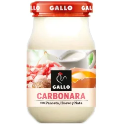 Товар Соус Карбонара Gallo Carbonara con Pancetta Huevo Nata Галло з панчеттою яйцем та Вершками 350г